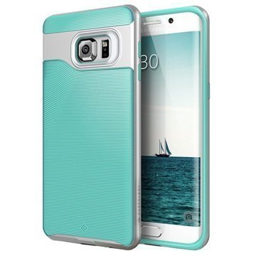 Samsung Galaxy S6 Edge+ Caseology Wavelength Suojakuori Turkoosi / Hopea