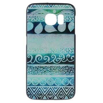 Samsung Galaxy S6 Edge Kova Suojakuori Tribal