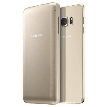 Samsung Galaxy S6 Edge+ Langaton Akkukotelo EP-TG928BF Kulta