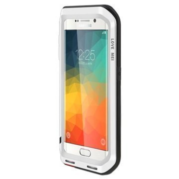 Samsung Galaxy S6 Edge+ Love Mei Powerful Hybrid Suojakuori Hopeinen