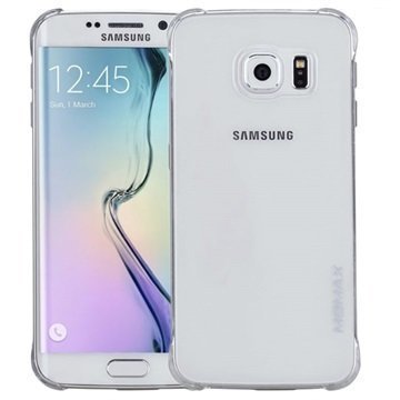 Samsung Galaxy S6 Edge Momax Ultra Thin Series Kova Kotelo Clear Breeze Läpinäkyvä
