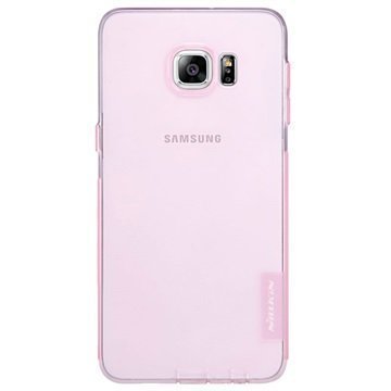 Samsung Galaxy S6 Edge+ Nillkin Nature TPU Suojakuori Pinkki