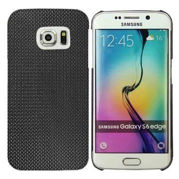 Samsung Galaxy S6 Edge Noreve Tradition E Nahkainen Snap-on Suojakuori Horizon Abaca Musta