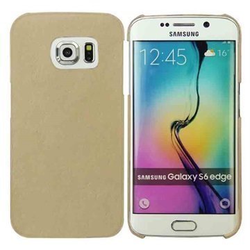 Samsung Galaxy S6 Edge Noreve Tradition E Nahkainen Snap-on Suojakuori PerpÃ©tuelle Beige