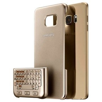 Samsung Galaxy S6 Edge+ Näppäimistökuori EJ-CG928MF QWERTZ Kulta