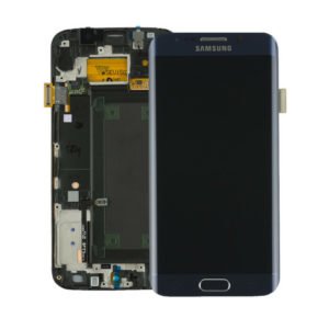Samsung Galaxy S6 Edge Näyttö & Runko Musta