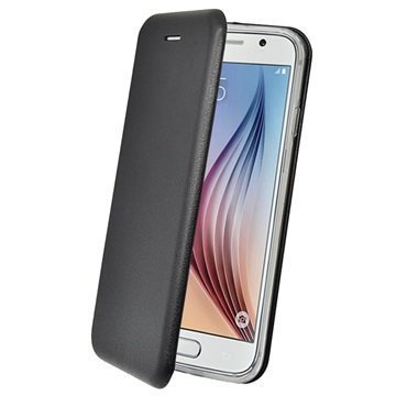 Samsung Galaxy S6 Edge PT line kattavasti suojaava lompakkokotelo â" Musta