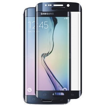 Samsung Galaxy S6 Edge+ Panzer Full-Fit Näytönsuoja Karkaistu Lasi Musta