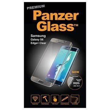 Samsung Galaxy S6 Edge+ PanzerGlass Laadukas Täyden Kehyksen Näytönsuoja Kirkas