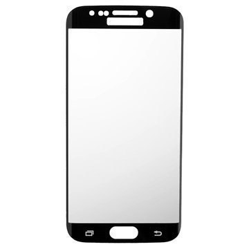 Samsung Galaxy S6 Edge Peter Jäckel Koko Näytön HD Lasi Näytönsuoja Musta