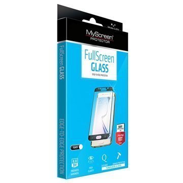 Samsung Galaxy S6 Edge Plus MyScreen FullScreen Glass Näytönsuoja Musta
