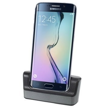Samsung Galaxy S6 Edge+ Pöytälaturi Harmaa