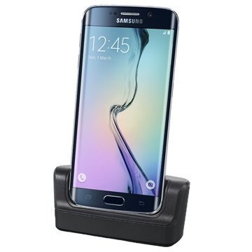 Samsung Galaxy S6 Edge+ Pöytälaturi Musta
