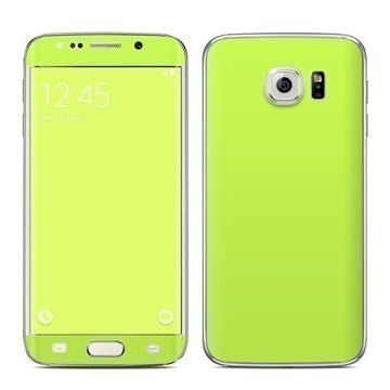 Samsung Galaxy S6 Edge Solid State Lime Suojakalvo