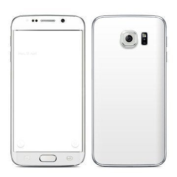 Samsung Galaxy S6 Edge Solid State White Suojakalvo