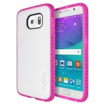 Samsung Galaxy S6 Incipio Octane Kotelo Läpikuultava / Pinkki