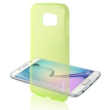 Samsung Galaxy S6 Ksix Ultrathin Fusion TPU Kotelo Vihreä