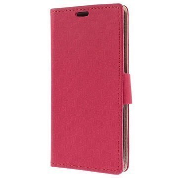 Samsung Galaxy S6 Lompakkokotelo Maze Kuuma Pinkki