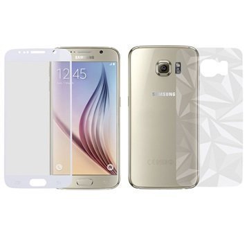 Samsung Galaxy S6 Momax Glass Pro+ Näytönsuojasarja Karkaistu Lasi Valkoinen