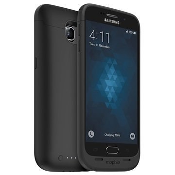 Samsung Galaxy S6 Mophie Juice Pack Akkukotelo Musta