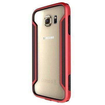 Samsung Galaxy S6 Nillkin Armor-Border Series Suojapuskuri Punainen