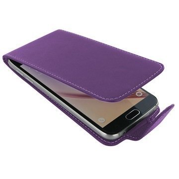Samsung Galaxy S6 PDair Leather Case NP3LSSS6FX1 Violetti
