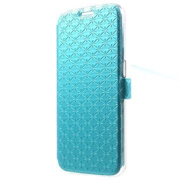 Samsung Galaxy S6 Slim Wallet Case Blue