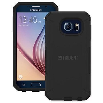 Samsung Galaxy S6 Trident Aegis Kotelo Musta