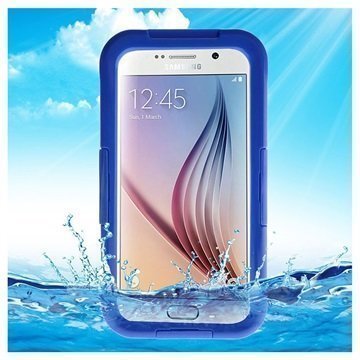 Samsung Galaxy S6 Vedenkestävä Kotelo Sininen