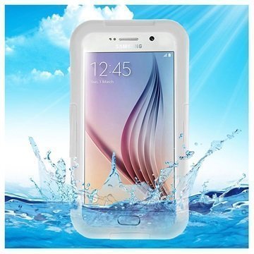 Samsung Galaxy S6 Vedenkestävä Kotelo Valkoinen