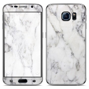 Samsung Galaxy S6 White Marble Suojakalvo