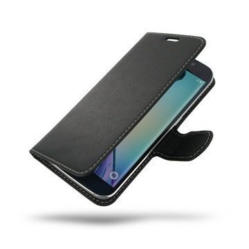 Samsung Galaxy S6 edge PDair Leather Case NP3BSS6EBX1 Musta