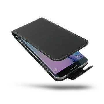 Samsung Galaxy S6 edge PDair Leather Case NP3BSS6EFX1 Musta