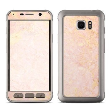 Samsung Galaxy S7 Active Rose Gold Marble Suojakalvo