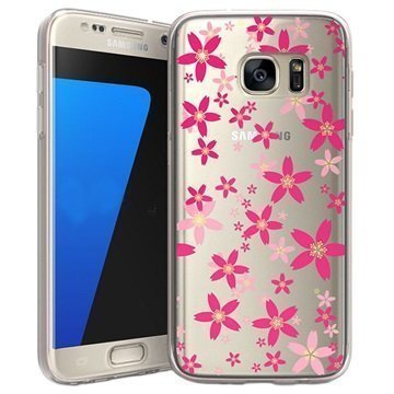 Samsung Galaxy S7 Beyond Cell Tri Max Design Kotelo Sakura