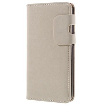 Samsung Galaxy S7 Book Style Lompakkokotelo Matta Beige