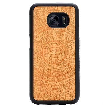 Samsung Galaxy S7 Carved Traveler Kotelo Atsteekkien Kalenteri