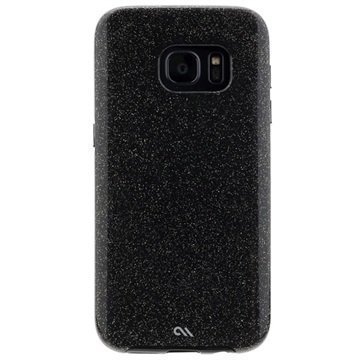 Samsung Galaxy S7 Case-Mate Silkkisen Glamouri Suojakuori Musta