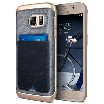 Samsung Galaxy S7 Caseology Messenger Series Hybridi Suojakuori Laivastonsininen