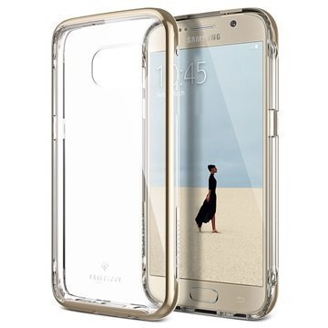 Samsung Galaxy S7 Caseology Skyfall Series Hybridi Suojakuori Kulta