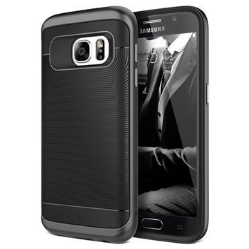 Samsung Galaxy S7 Caseology Wavelength Series Hybridi Suojakuori Musta