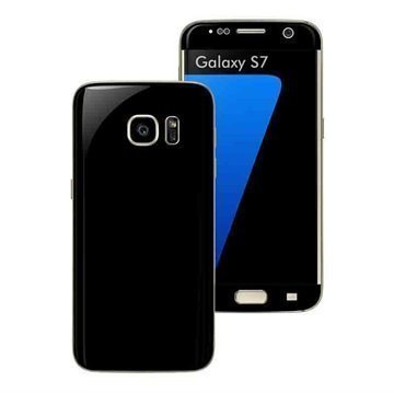 Samsung Galaxy S7 EasySkinz Matt Skin Suojakalvo Musta