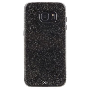 Samsung Galaxy S7 Edge Case-Mate Silkkisen Glamouri Suojakuori Musta