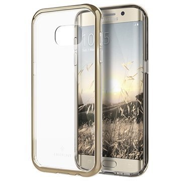 Samsung Galaxy S7 Edge Caseology Skyfall Series Hybridi Suojakuori Kulta