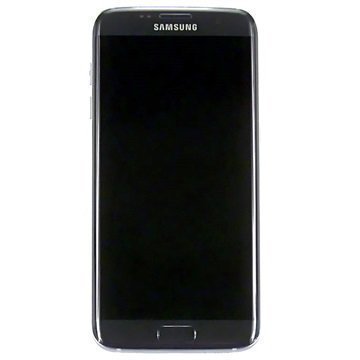 Samsung Galaxy S7 Edge Etukuori & LCD Näyttö GH97-18533A Musta
