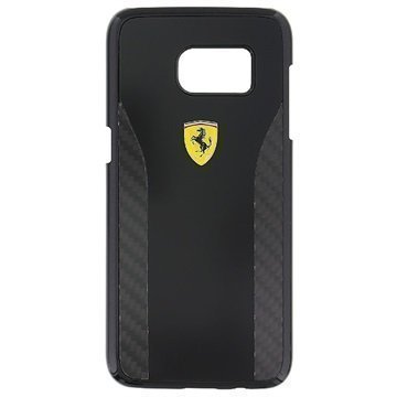 Samsung Galaxy S7 Edge Ferrari Daytona Carbon Kotelo Musta