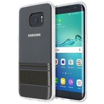Samsung Galaxy S7 Edge Incipio Design Wesley Stripes Kuori Musta