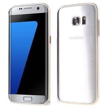 Samsung Galaxy S7 Edge Love Mei Alumiininen Suojakehys Hopea