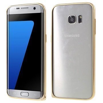 Samsung Galaxy S7 Edge Love Mei Alumiininen Suojakehys Kulta