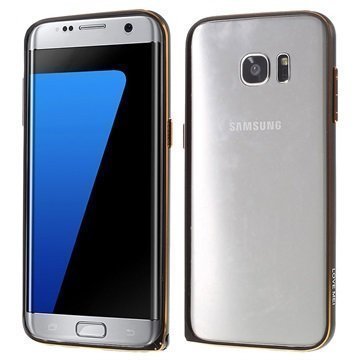 Samsung Galaxy S7 Edge Love Mei Alumiininen Suojakehys Musta